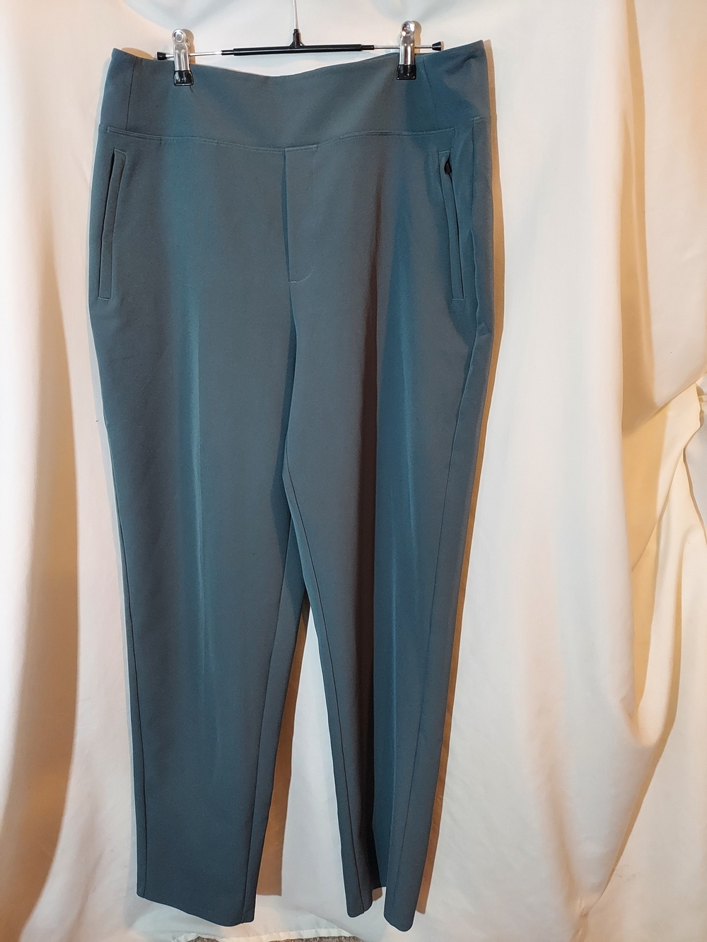 Athleta Endless High Rise Pant Balsam Green Teal Size 14T